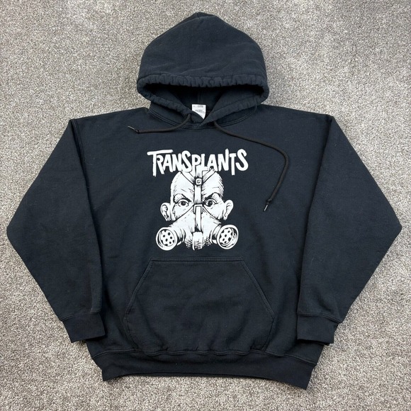 Vintage Y2K Transplants Band Hoodie Mens Large Punk Rock Music